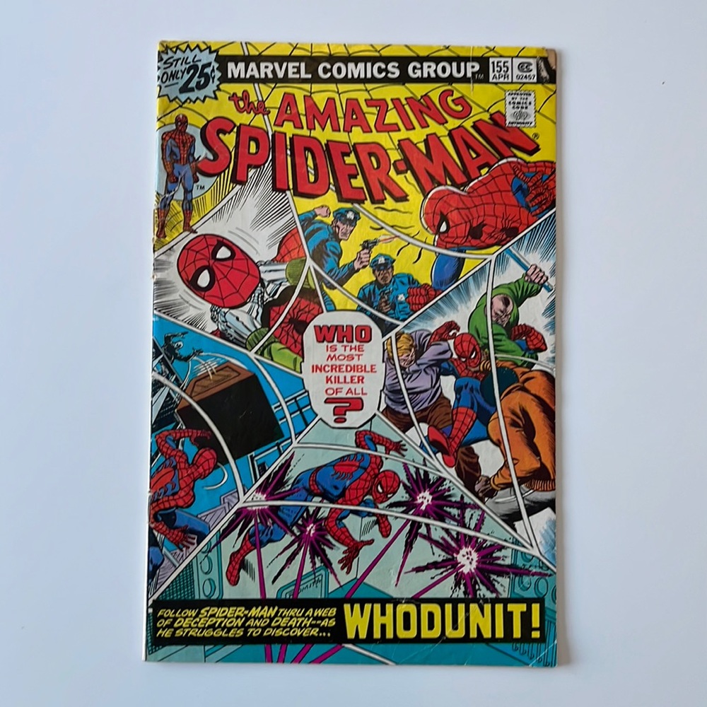 THE AMAZING SPIDER-MAN #155 1ST MIRAGE BRONZE AGE MARVEL COMICS 1976 UC